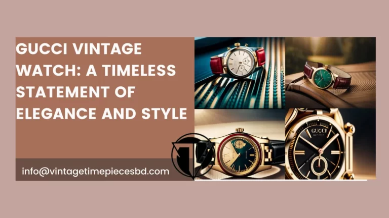 Gucci Vintage Watch