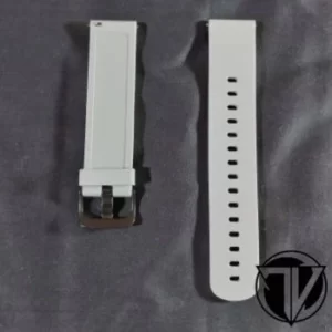 Watch Band 20mm Silicone Strap Gray 1